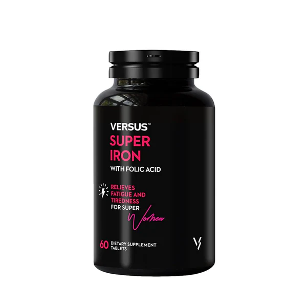 Super Iron- 60 Tablets Versus