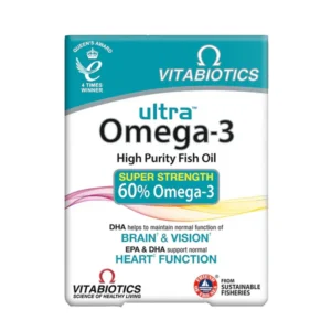 Vitabiotics Ultra Omega-3 ,60 Capsules