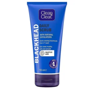 Clean & Clear Daily Blackhead Clearing Scrub, 150ml