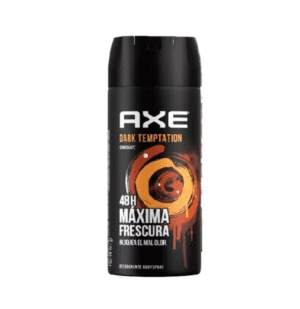 Axe Dark Temptation Body Spray Deodorant for Men (Chocolate), 150ml