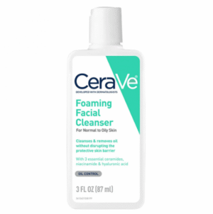 CeraVe Foaming Facial Cleanser, Normal To Oily Skin, 87ml