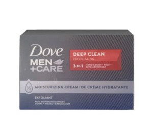 Dove Men + Care Deep Clean Hand & Body + Face Bar + Shave Bar Soap