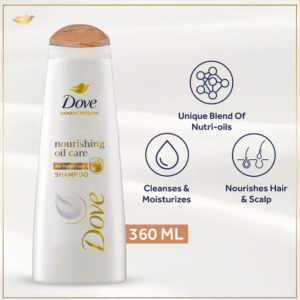 Dove Nourishing Oil Care Shampoo, 360ml