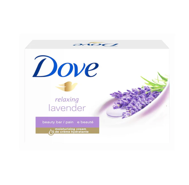 Dove Relaxing Lavender Beauty Bar Soap, 106g