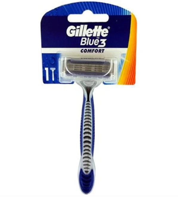 Gillette Blue 3 Comfort Disposable Razor, 1 Ct