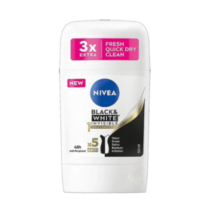 Nivea Black & White Invisible Silky Smooth Stick, 50ml