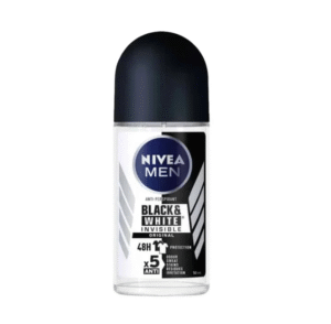 Nivea Men Black & White Invisible Original Roll-on Deodorant, 50ml