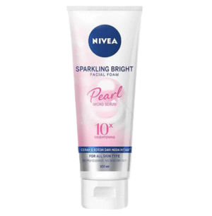 NIVEA Sparkling Bright Pearl Facial Foam Cleanser, 100ml