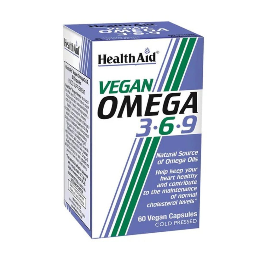 HealthAid Vegan Omega 3-6-9 60 Vegan Capsules