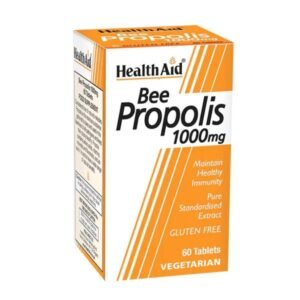 HealthAid Bee Propolis 1000mg,  60 Tablets
