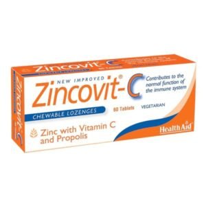 HealthAid ZincoVit-C Chewables,60 Tablets