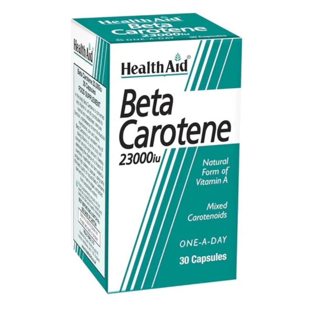 HealthAid Beta Carotene 23,000 IU,30 Capsules