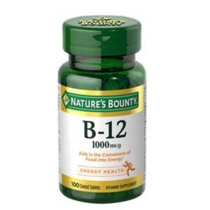 Nature's Bounty Vitamin B12 1000mcg,  100 Tablets