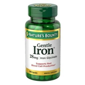 Nature's Bounty Gentle Iron 28mg, 90 Capsules