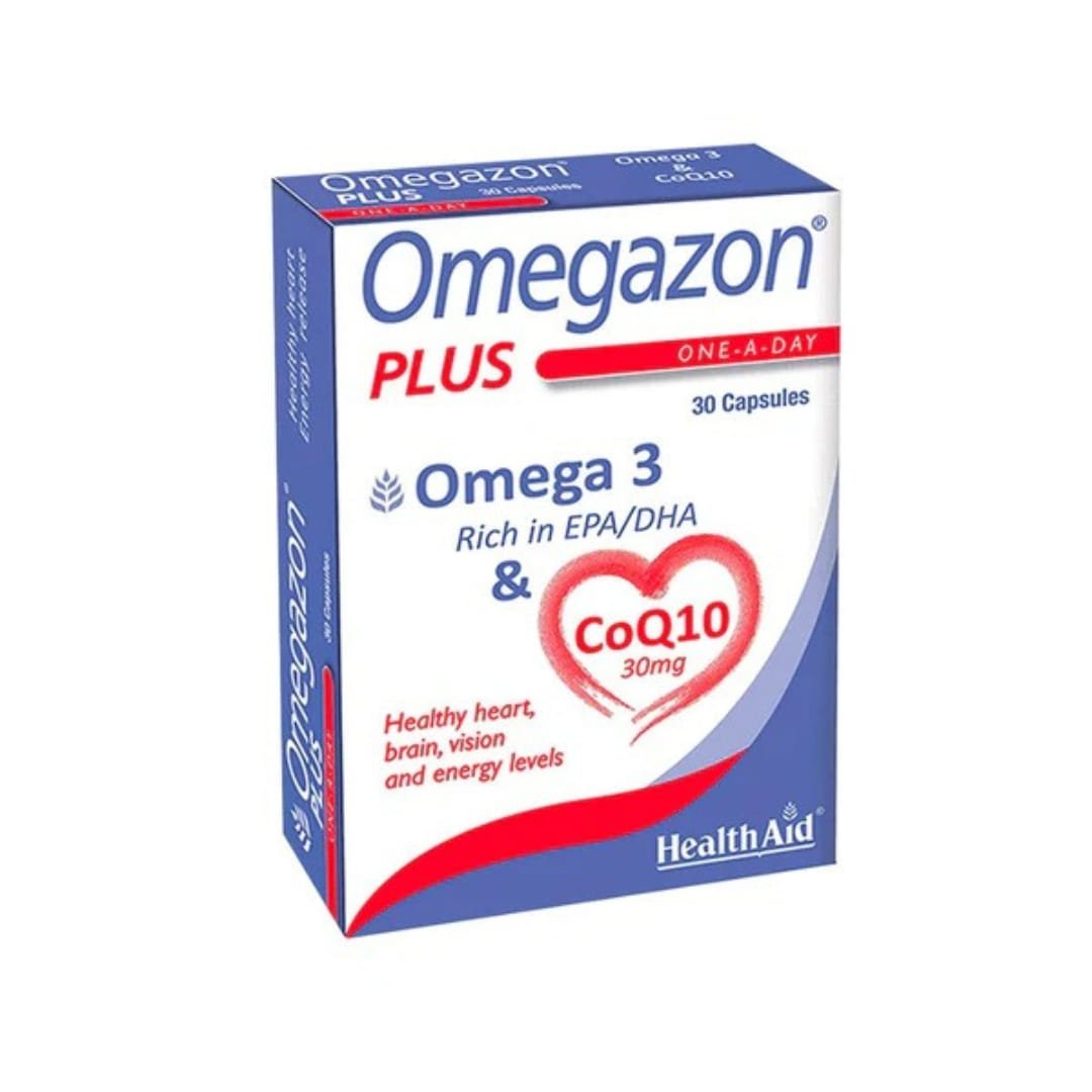 HealthAid Omegazon Plus (CoQ10), 30 Capsules