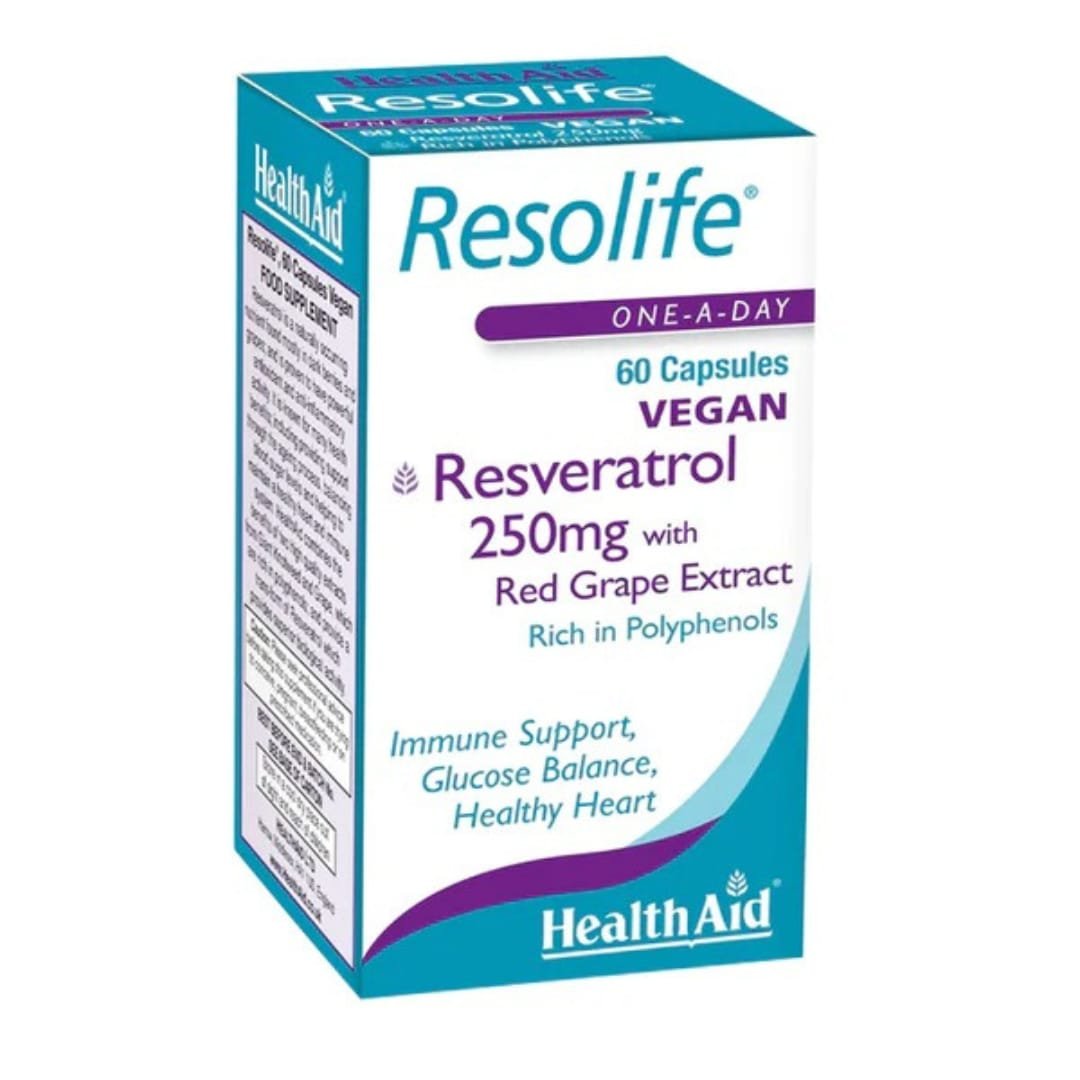 HealthAid Resolife (Resveratro) 60 Capsules