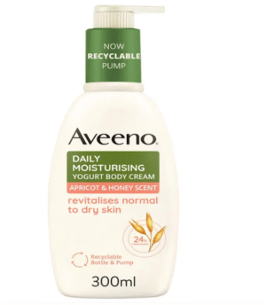 Aveeno Daily Moisturising Yogurt Body Cream Apricot & Honey Scent, 300ml