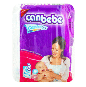 Canbebe Comfort Dry Diapers Size 3 (Midi), 36 Ct