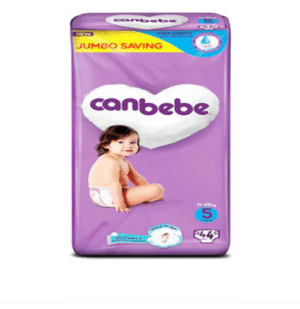 Canbebe Diapers Size 5 (Junior), 44 Ct
