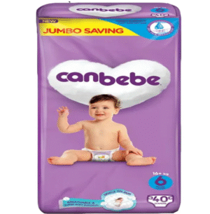 Canbebe Diapers Size 6 (Extra Large), 40 Ct