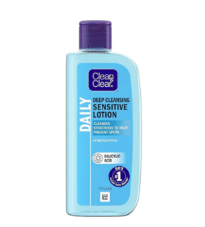Clean & Clear Daily Deep Cleansing Sensitive Lotion, 200ml