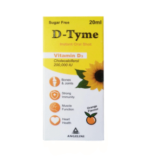 D-Tyme Vitamin D3 Instant Oral Shot 20ml - Angelini