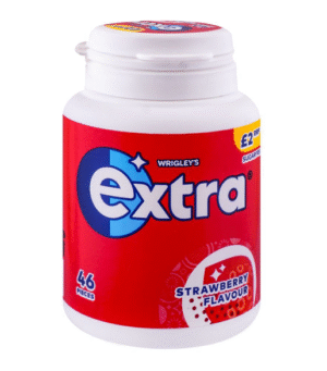 Wrigley’s Extra Strawberry Flavor Sugar-Free Gum, 46Ct