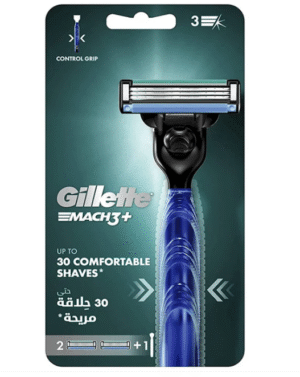 Gillette Mach3+ Razor With 1 Extra Blade Refill