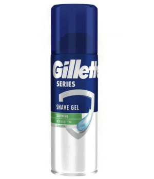 Gillette Series 3x Action Sensitive Shave Gel, 200ml