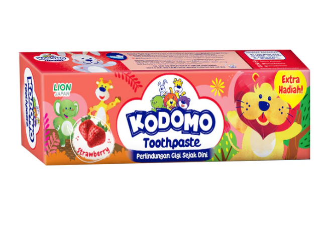 Kodomo Kid's Toothpaste (Strawberry), 45g