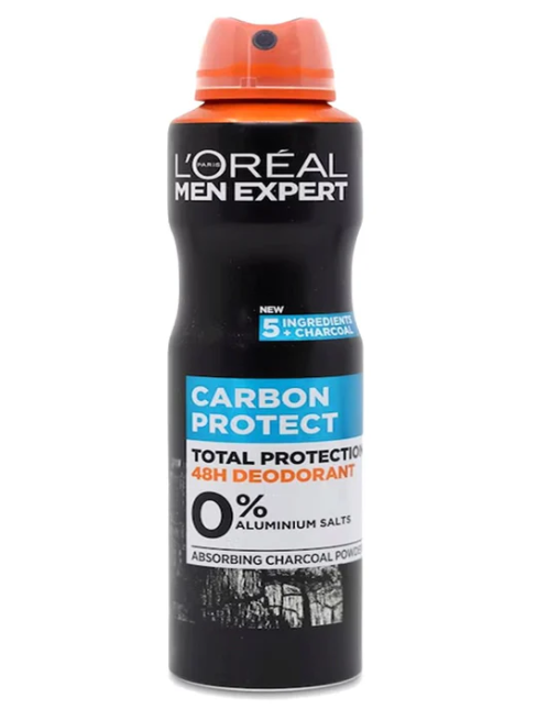 L'Oreal Men Expert Carbon Protect Total Protection Deodorant 48H, 250ml