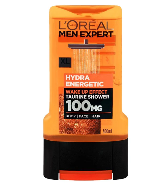 L'Oreal Men Expert Hydra Energetic Wakeup Effect Taurine Shower, 300ml