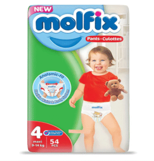 Molfix Pants Size 4 (Maxi), 54 Ct