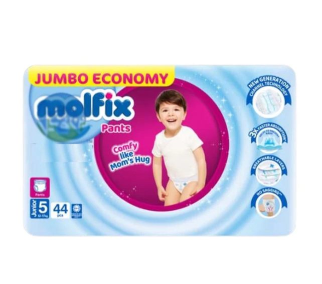Molfix Pants Size 5 (Junior), 44 Ct