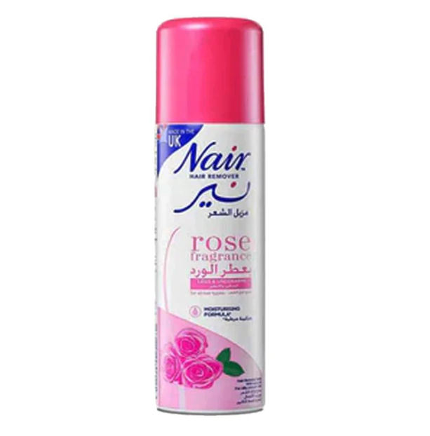 Nair Hair Remover Spray Rose Fragrance, 200ml
