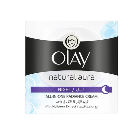 Olay Natural Aura Night Cream, 50g