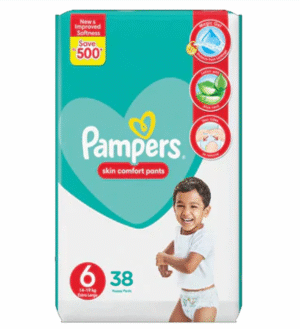 Pampers Skin Comfort Pants Size 6 (Extra Large), 38 Ct