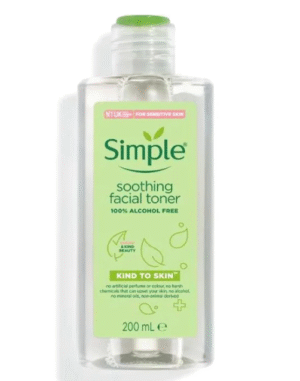 Simple Soothing Facial Toner For Sensitive Skin, 200ml