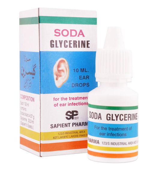 Soda Glycerine 10ML Ear Drops