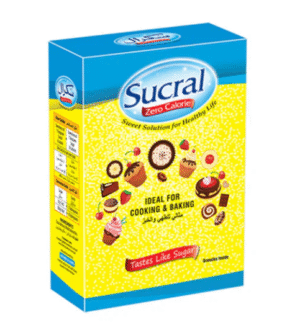 Sucral Sweetener Pouch Box, 100g
