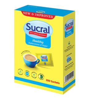Sucral Sweetener Sachet, 200 Ct