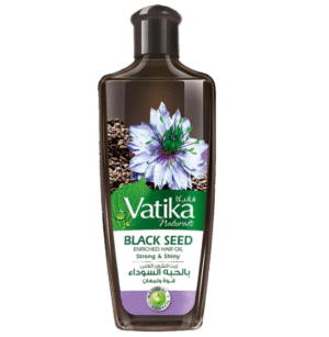 Vatika Black Seed Enriched Strong & Shiny Hair Oil, 100ml