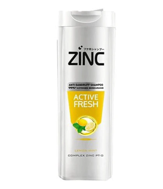 Zinc Anti-Dandruff Active Fresh Shampoo, 340 ml
