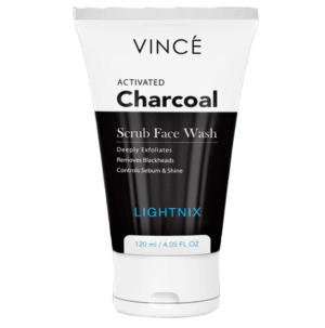 Activated Charcoal Scrub Face Wash - Vince