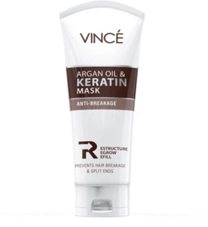 Argan Oil & Keratin Mask for Hair - Vince