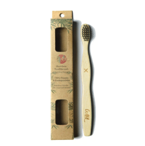 Bamboo Charcoal Toothbrush For Kids - Sockoye