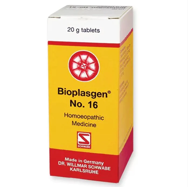 Bioplasgen 16 For Nervous Exhaustion - Dr. Schwabe