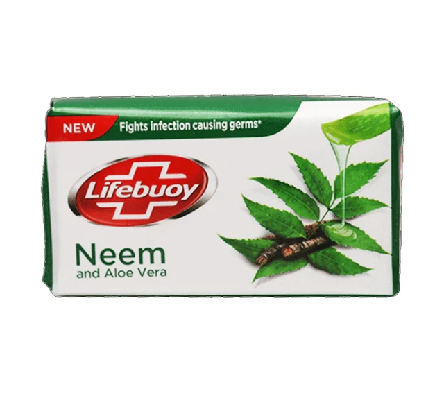 Lifebuoy Neem and Aloe Vera Soap Bar, 128g