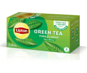 Lipton Green Tea Pure Classic (Non-Bitter) Tea Bags, 25 Ct