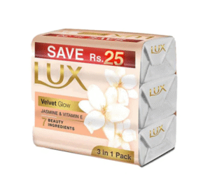 Lux Velvet Glow Soap Bar 128g, 3 Ct